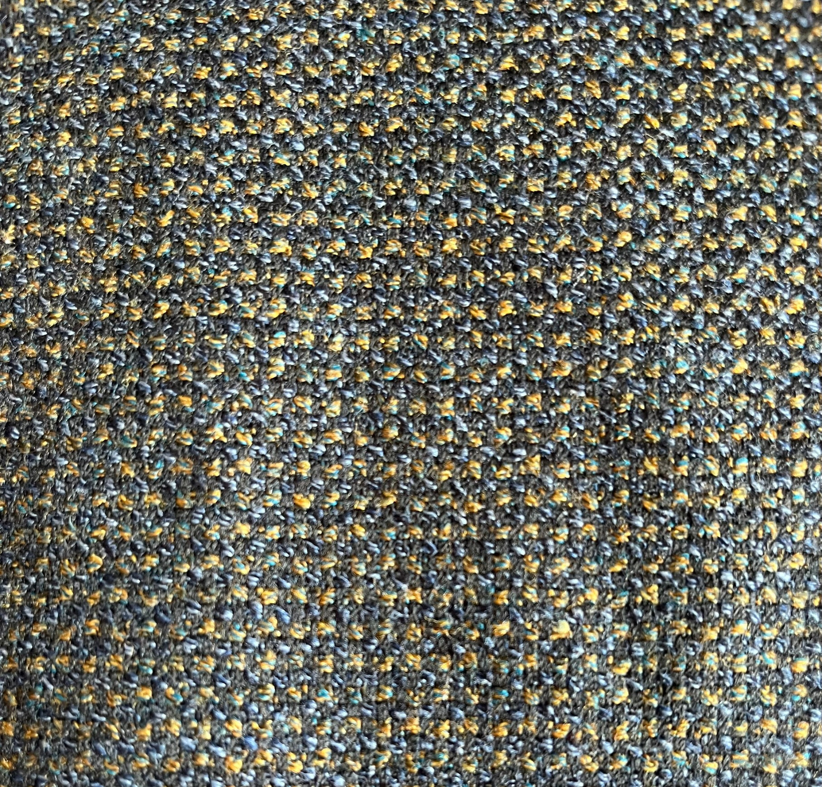 Tallia Uomo Navy Brown Tweed Barleycorn Sport Coat 38S 100% Wool Union USA 