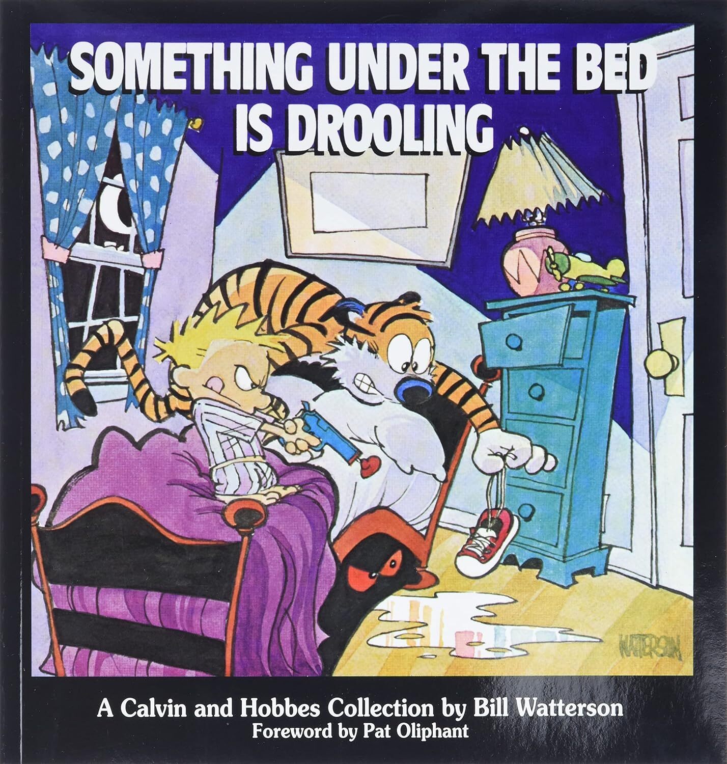 Something Under the Bed Is Drooling - Calvin and Hobbes by Bill Watterson