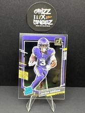 2023 Donruss Clearly Football Jordan Addison Rated Rookie No. 70