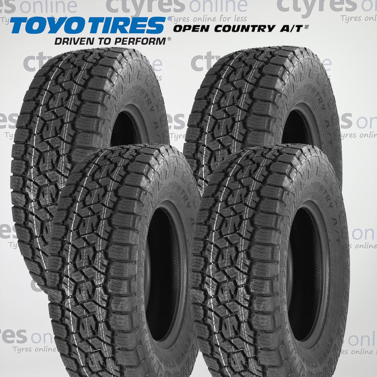 4X New 215 75 15 Toyo Open Country ATIII 100T 4x4 / SUV 215/75R15 (4 TYRES)