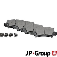 JP Group Bremsbelagsatz, Scheibenbremse Hinterachse FüR Toyota