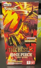 One Piece Card Game The Best Vol.2 PRB-02 Premium Booster Box Japanese Sealed US