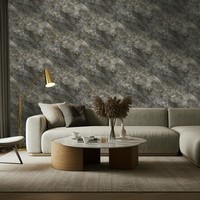Belgravia 6165 Luxus Vliestapete Metallic Steinoptik Marmor Schwarz