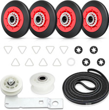 Maytag Admiral Maytag Dryer Rollers Pulley Belt Kit Fit Models