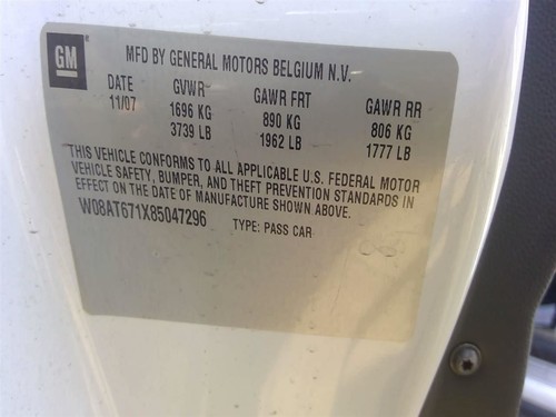 Column Switch Turn Signal With Cruise Control Opt K34 Fits 08-09 ASTRA 1001824 - Picture 4 of 12