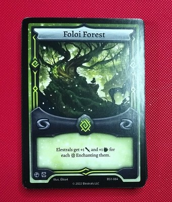 Elestrals TCG Foli Forest BS1-084 Base Set