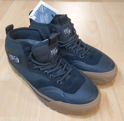Vans Half Cab GORE-TEX MTE-3 Men Size 7 / Womens 8.5 Mid-Top Shoes Black Gum New