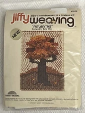 Sunset Designs AUTUMN TREE Jiffy Weaving Kit #3512 Betty Miles Vtg 1977 Sealed