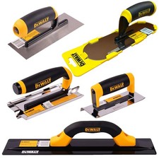 DEWALT Bodenlegerkelle Pool Kelle Gl&auml;ttekelle Profi Beton Estrich Karbonstahl