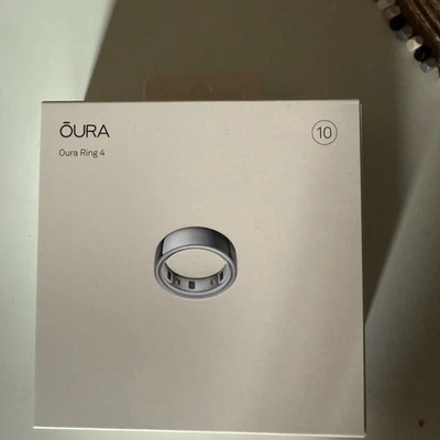 OURA Ring 4 - Größe 10 - Silver NEU&OVP