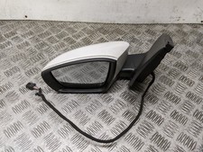 Volkswagen Polo Tdi Mk5 2009-2014 Wing Mirror Electric (n/s Passenger) White B9A