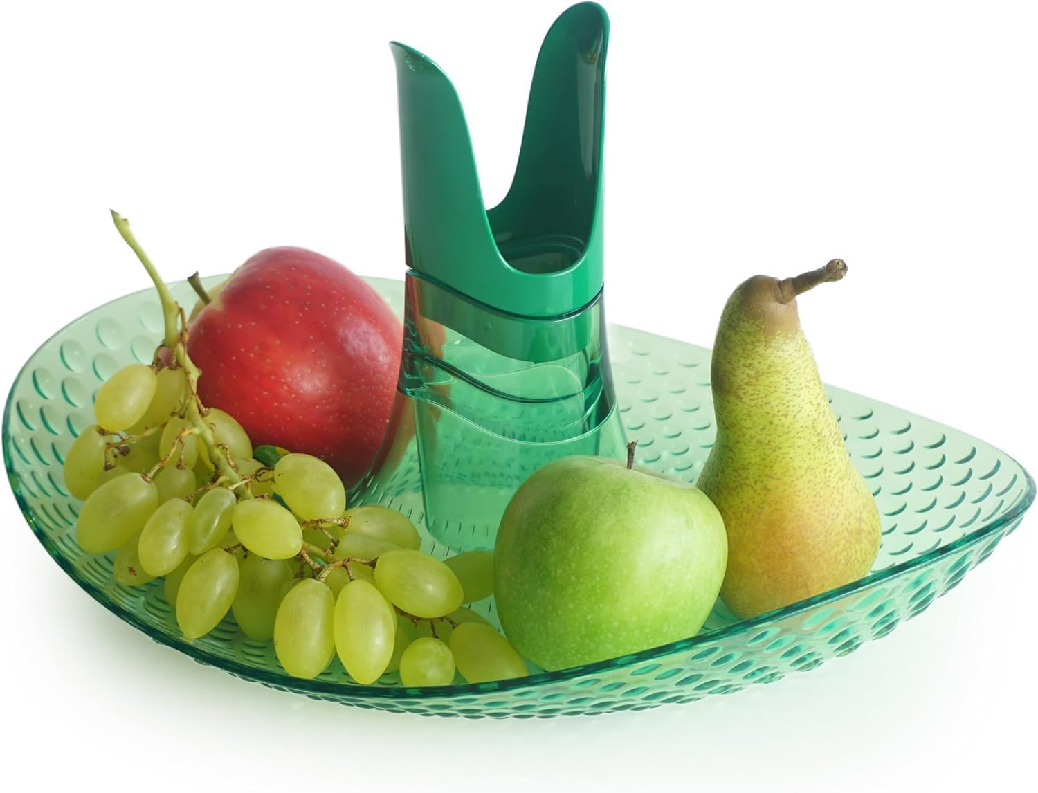 Granata Perica Porta Frutta Da Tavolo, Centro Tavola Moderno Con Design in Polic