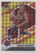 2020-21 Panini Mosaic Choice Fusion Red & Yellow Prizm 48/88 Duncan Robinson 1u6