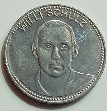 MONEDA SHELL WILLI SCHULZ - MUNDIAL MEXICO 70