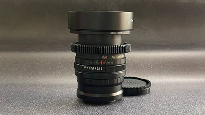 Anamorphic KMZ HELIOS 44 2/58mm Cine mod lens BOKEH & FLARE Sony E mount   