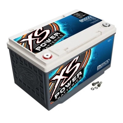 XS Power D-Series 12 Volt BCI Group 65 AGM Battery w/ M6 Terminal Hardware D6500