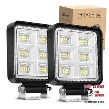 Led Tractor Lights Led Pod Lights Square 2pcs 4 Inch 48led Flood Led Light
