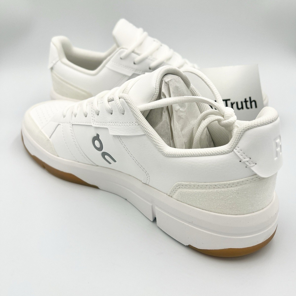 On The Roger Clubhouse White Ivory 3MF10540924 Men's Size US 7