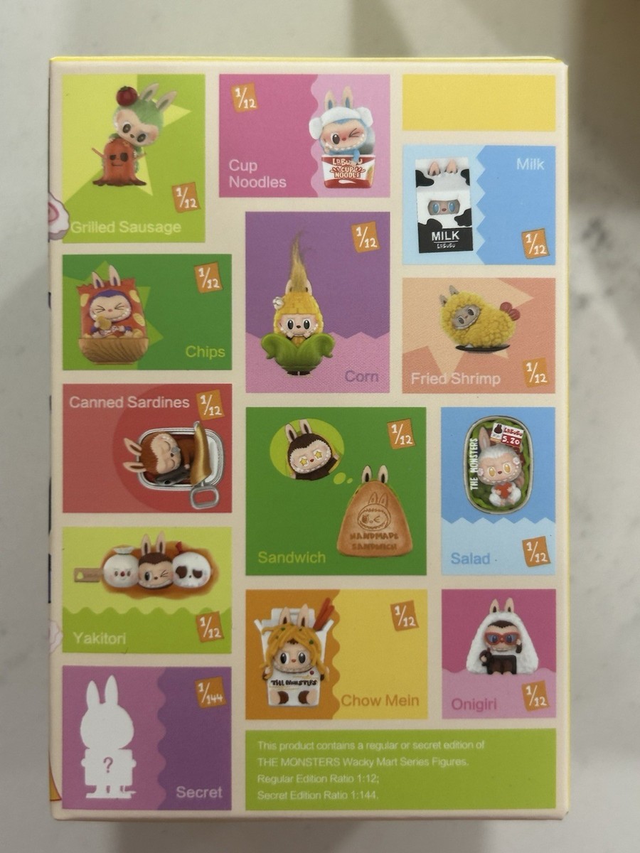 AUTHENTIC Pop Mart Labubu THE MONSTERS Wacky Mart Series