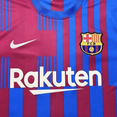 Barcelona Home Jersey 21-22 F. De Jong #21 Official Football
