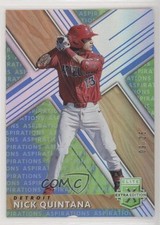 2019 Panini Elite Extra Edition Aspirations Tie-Dye 9/25 Nick Quintana #47 0c2