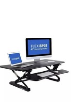 Flexispot 47" Sit-Stand Desk Converter Black (M3B) M3B