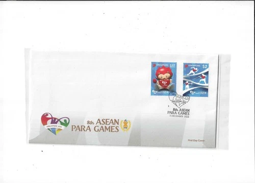 Singapore Year 2015 8th ASEAN Para Games FDC