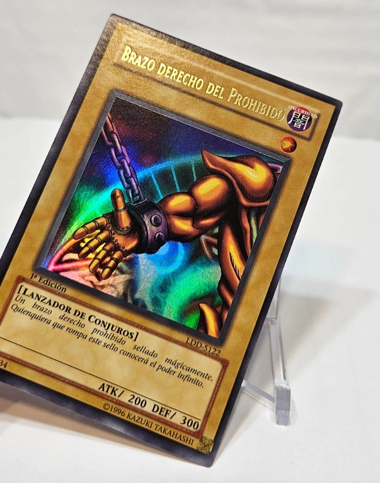 SPANISH Right Arm of the Forbidden One LDD-S122 1st Edition Yugioh 7936 - Image 4 of 4