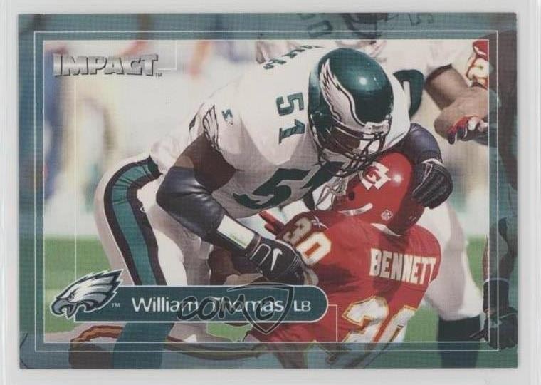 2000 Skybox Impact William Thomas #45 0q3