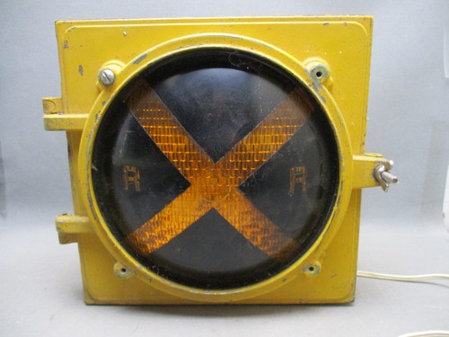 Vintage Ampel Ampel Bahnübergang Glühlampe Umbau LFE Corp