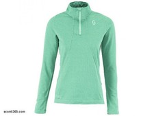 Scott 1/2 Zip Jersey Para Mujer Two2 -Color 5360 (Arcadia Green Heather)