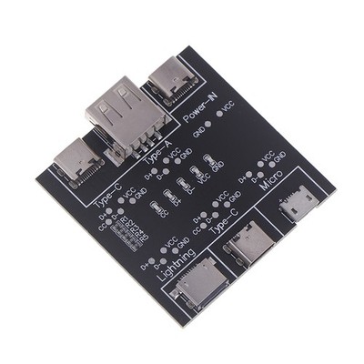 USB Cable Data Line Test Board Cable Checker USB Cable Tester Type-C Test Board
