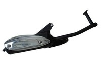 Auspuff Komplett Standard GY6 50 Ccm FüR AGM Baotian Buffalo Flex Tech Ering REX