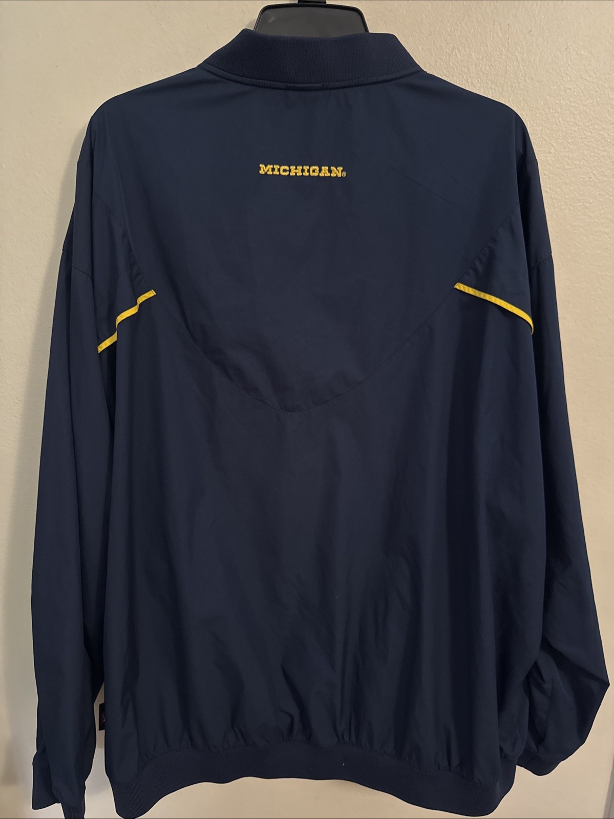 SACAI X NIKE Giacca a vento Michigan XXL marca Nike con bottoni cerniera 3 4