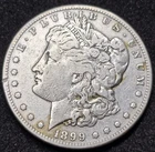 1899-S Morgan Silver Dollar.