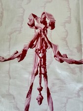 Rose Cumming Royal Swag Glazed Cotton Chintz Fabric  48 X 88