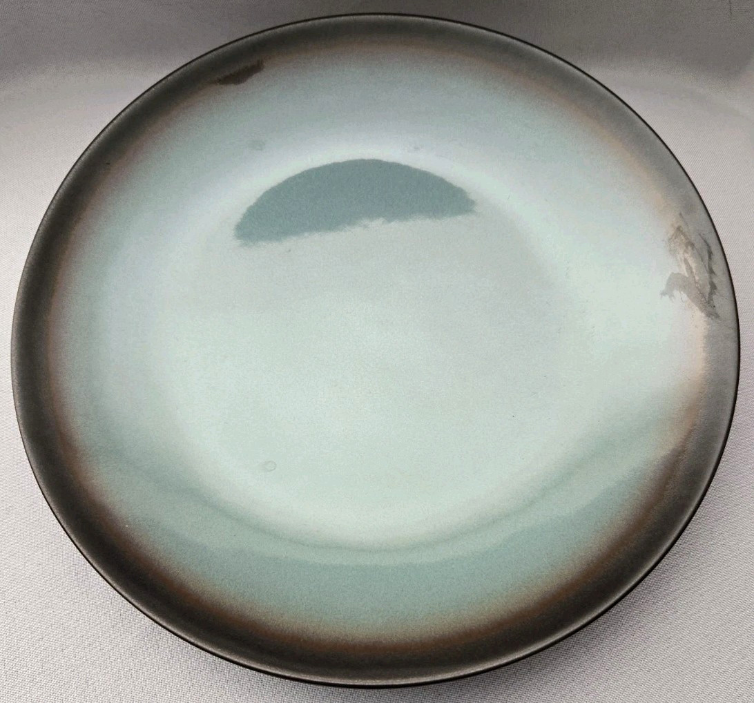 Set Of 2 Home (Target) Thira Teal Stoneware Dinner Plates 10 5/8