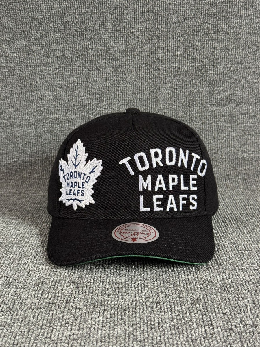 Mitchell & Ness Toronto Maple Leafs NHL Snapback Black Pro Pinch Fit Hat