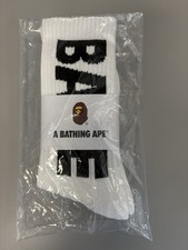 A Bathing Ape BAPE Crew Socks BAPE SHIPS ASAP     