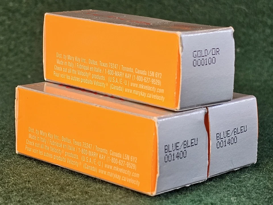 Lot of 3 - Mary Kay Velocity Shimeriffic Eye Color .23 Blue 001400 & Gold 000100 - Image 4 of 4