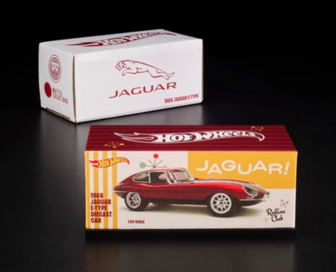 2025 Hot Wheels Collectors RLC Exclusive Red 1964 Jaguar E-Type