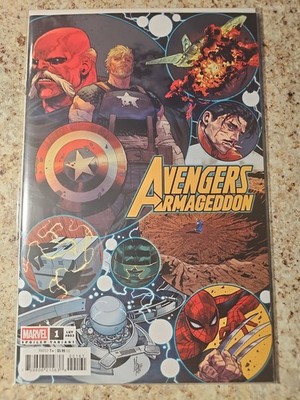 Avengers: Armageddon  #1 Marco Checchetto Sealed Spoiler Variant  W/ Mtg Card