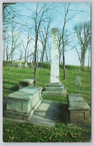 Cane Ridge Shrine Cemetery Postcard Paris Kentucky Historic Monument | eBay