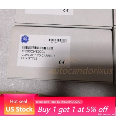 1PC New GE Fanuc IC200CHS022J PLC Module In Box Free Shipping