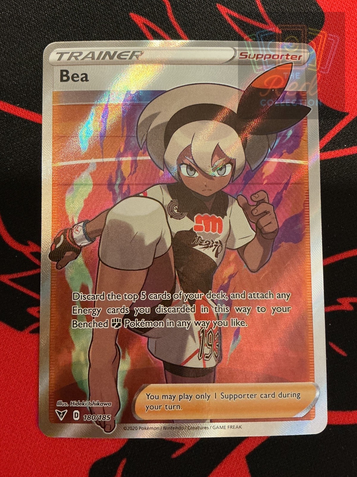 Bea 2020 Sword & Shield: Vivid Voltage #180/185 Holo (Full Art