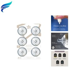 Ultra-Comfort Baby Bottle Nipples for Natural Transition, Fast Flow, 6 Count