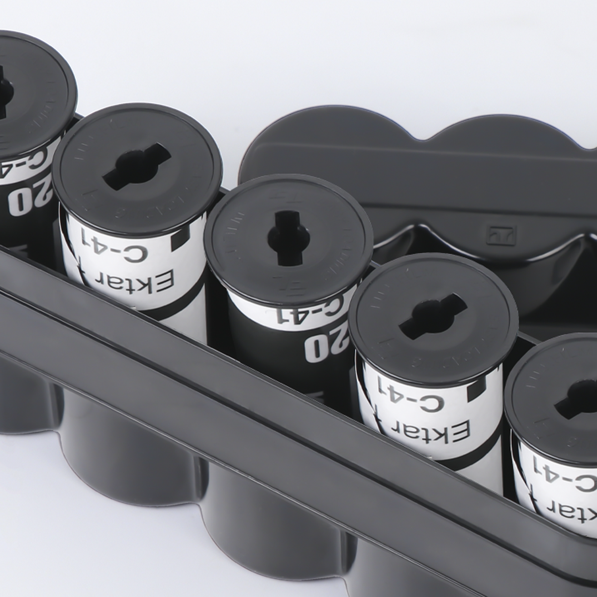JJC 120 filmcassettes, bussen voor 15 rollen van 120 middelgrote folie, 120 filmrollen, waterbestendige harde houder, opbergdoos, fotofilms, containerorganizer (film niet inbegrepen