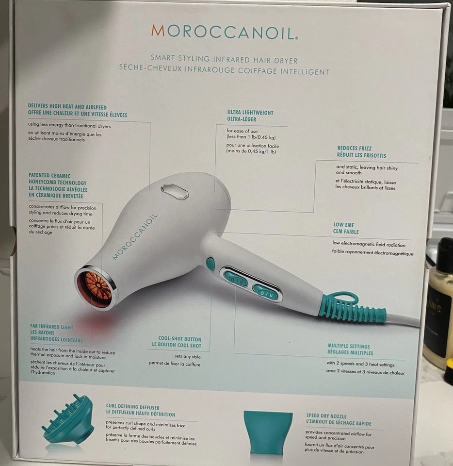 Secador de pelo infrarrojo profesional Moroccanoil Smart Styling nuevo en caja Foto 2 de 3