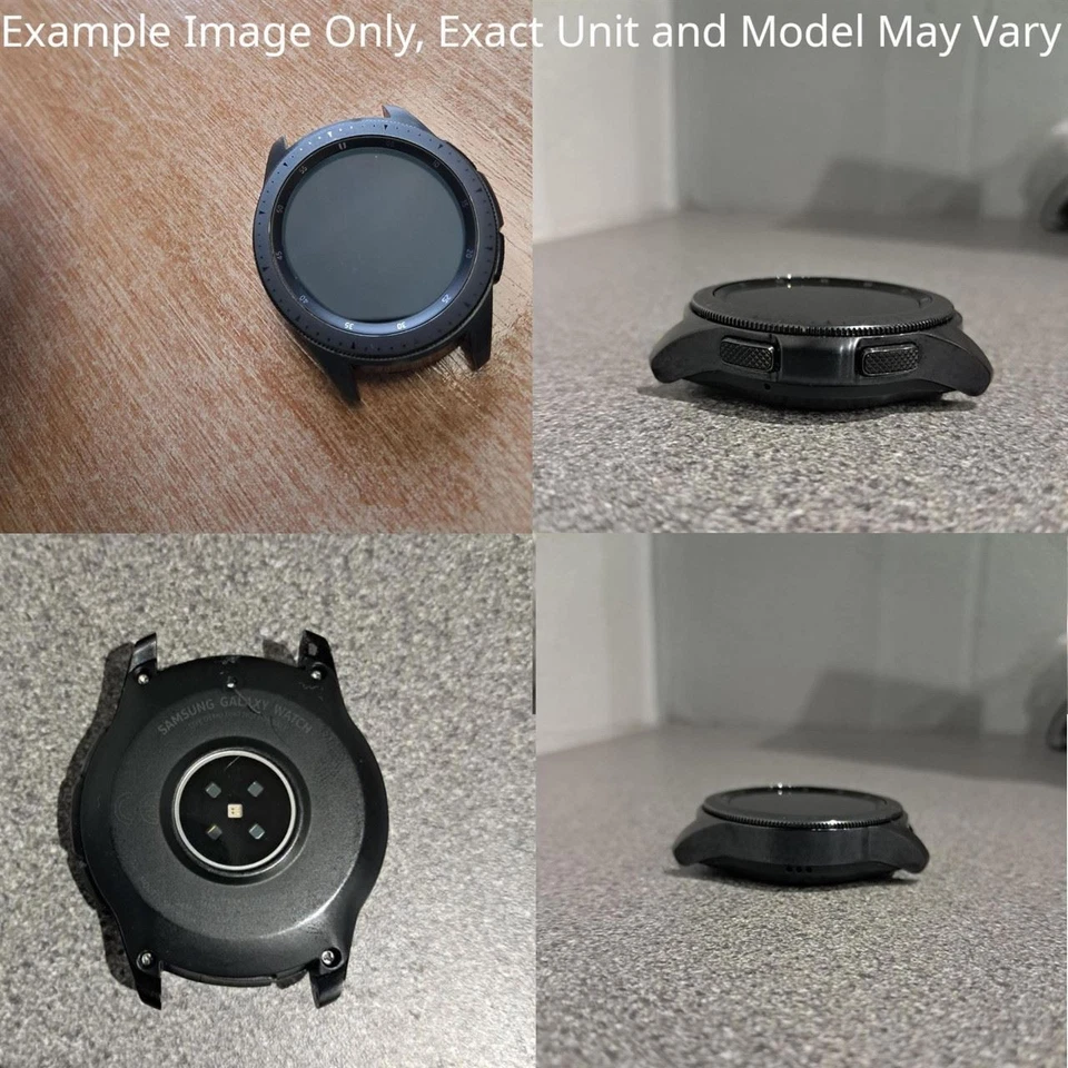 Samsung Galaxy Watch 42mm - Bluetooth - SM-R810 - Smartwatch - Black - Image 4 of 4