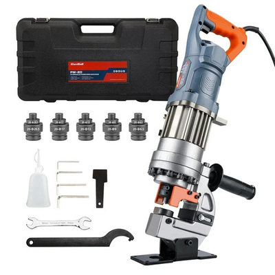 #ad 1300W Electric Hydraulic Hole Puncher with 5 Metal Dies Heavy Duty Tool $399.69